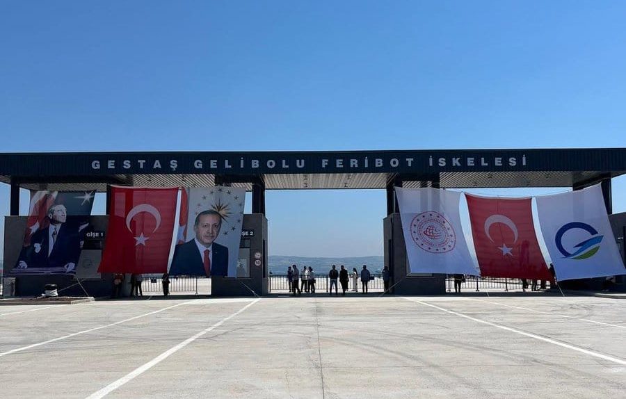 Gelibolu’ya yeni feribot iskelesi açıldı!