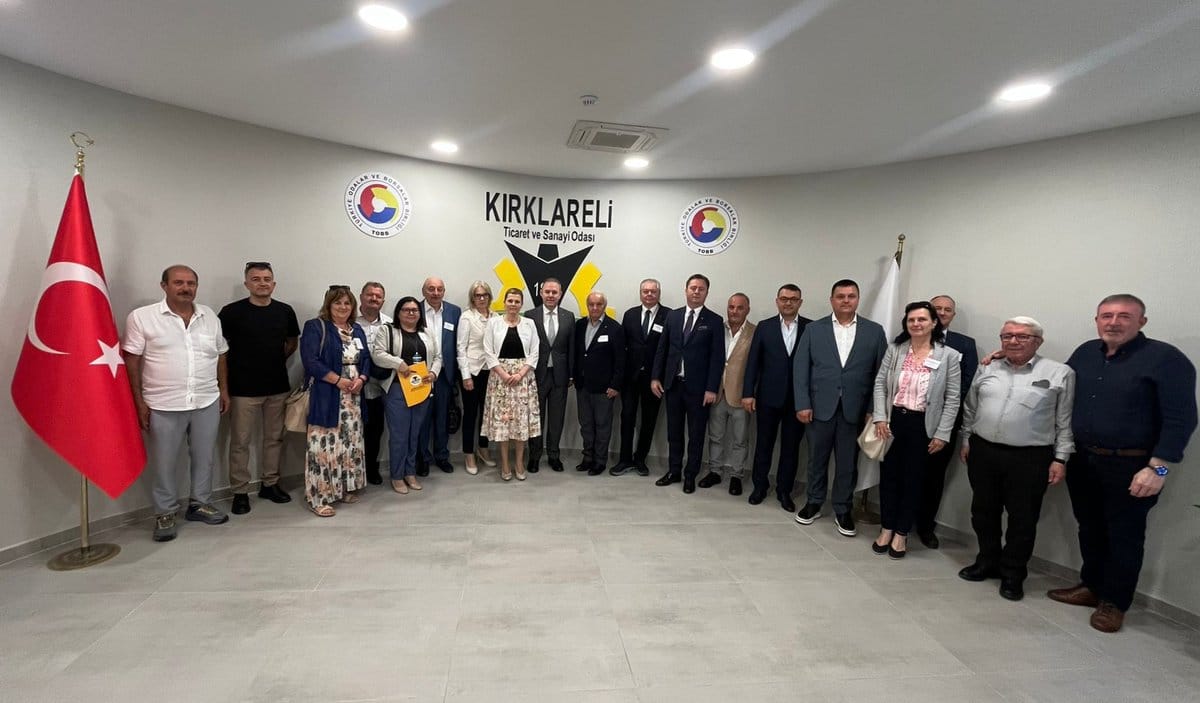 Macar heyeti Kırklareli TSO’da ağırlandı