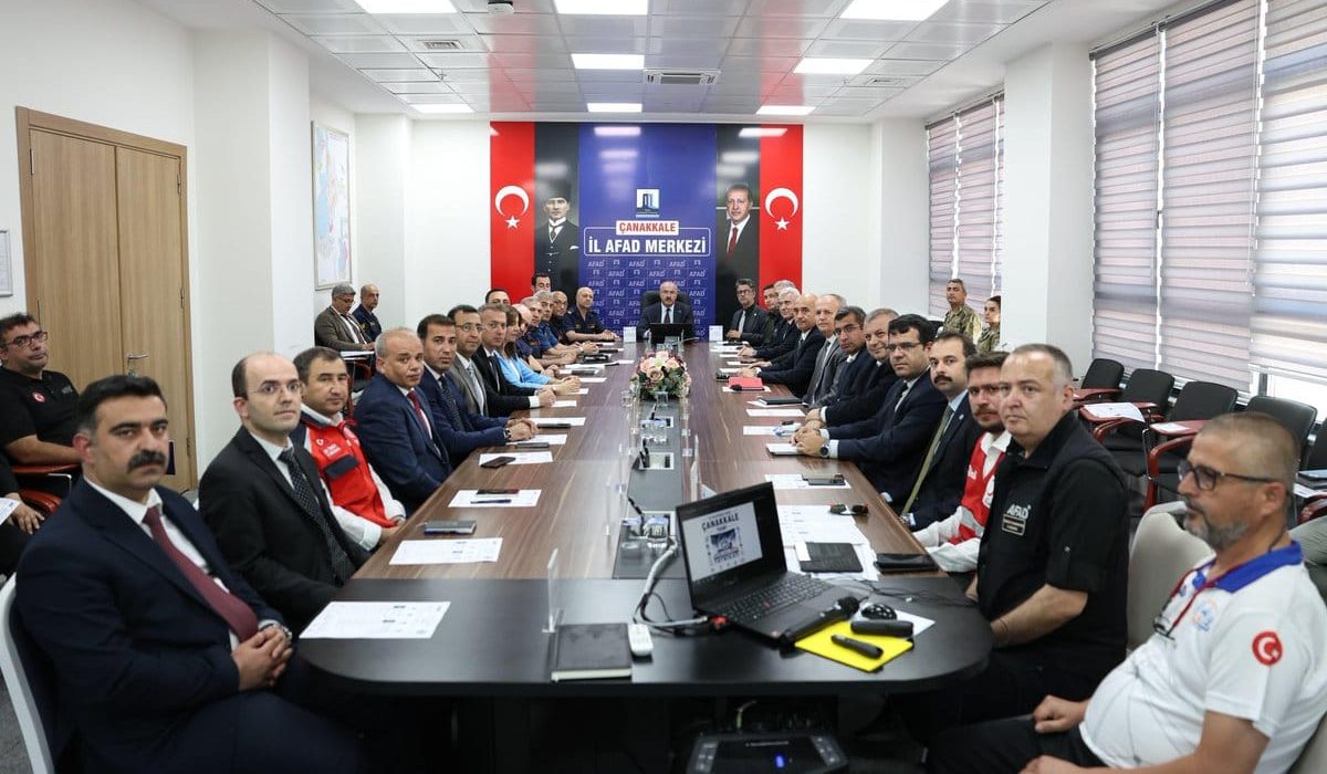 Çanakkale’de TAMP Tatbikatı Değerlendirildi