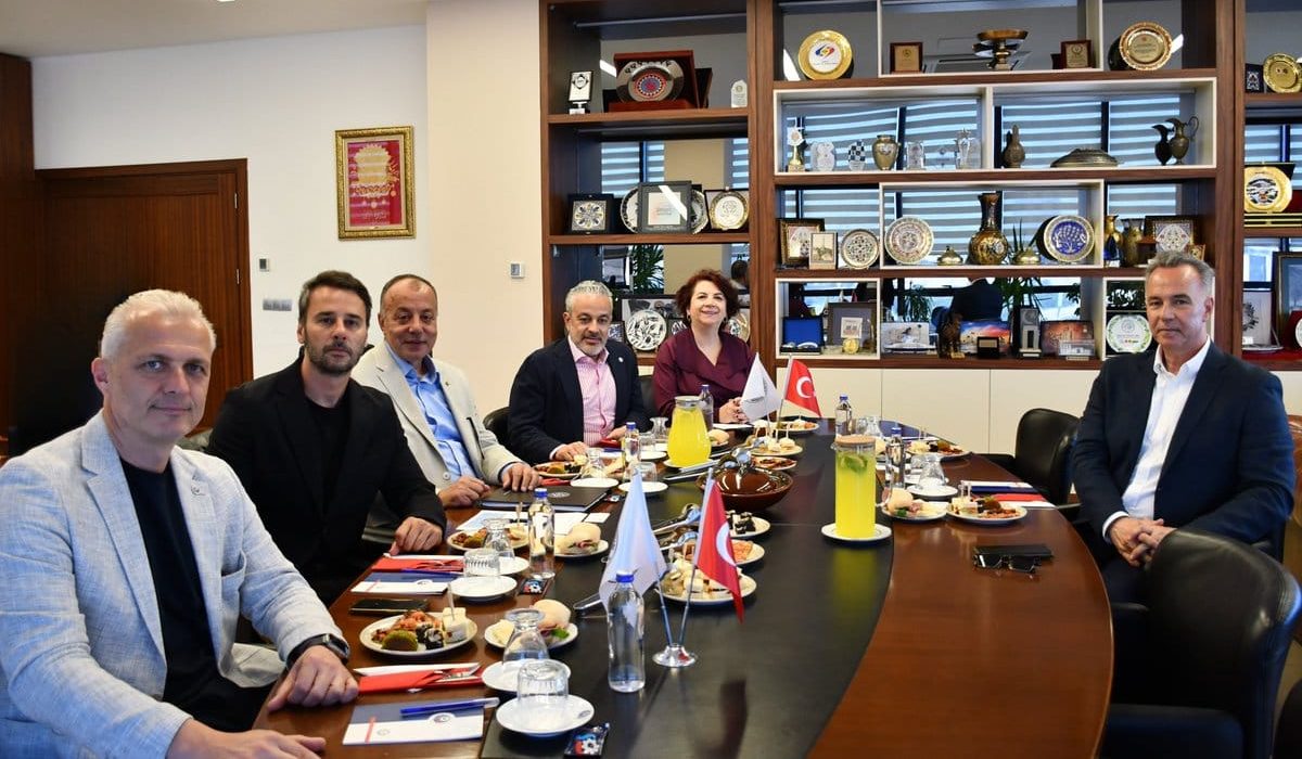 Yunanistan Başkonsolosu Koutras, ÇTSO’yu Ziyaret Etti