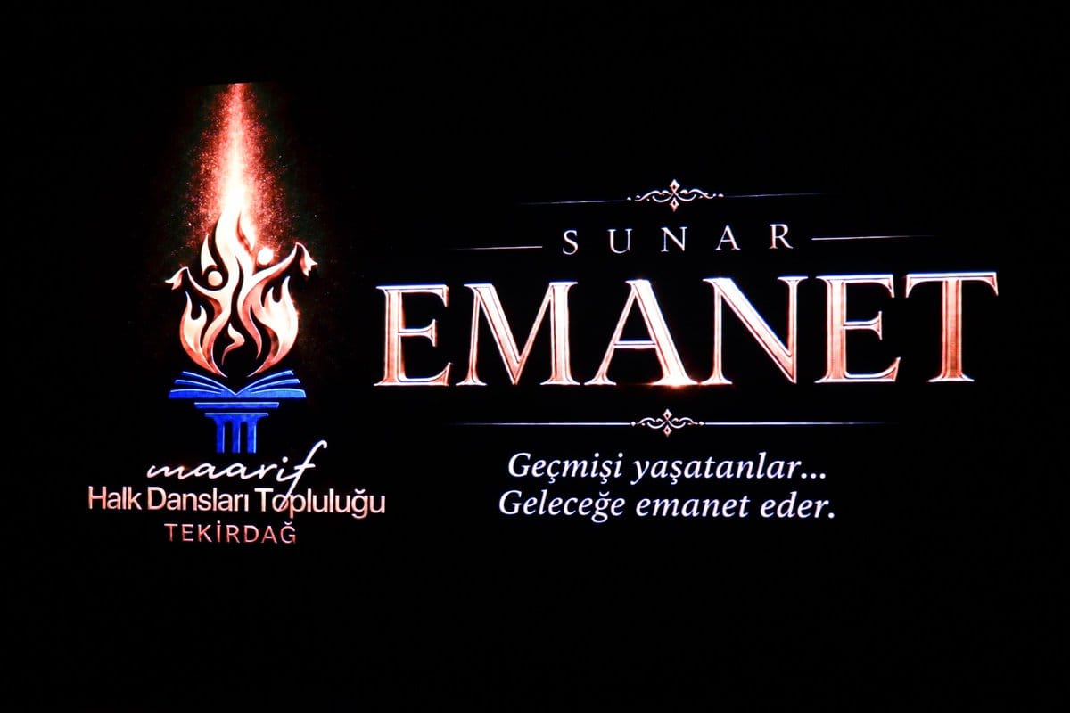 Tekirdağ’da Halk Dansları Gösterisi Büyüledi