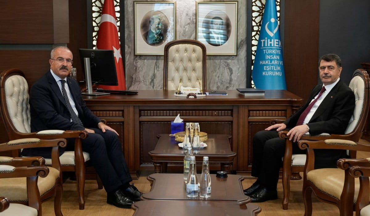 Vali Toraman’dan TİHEK Başkanı Şahin’e Hayırlı Olsun Ziyareti