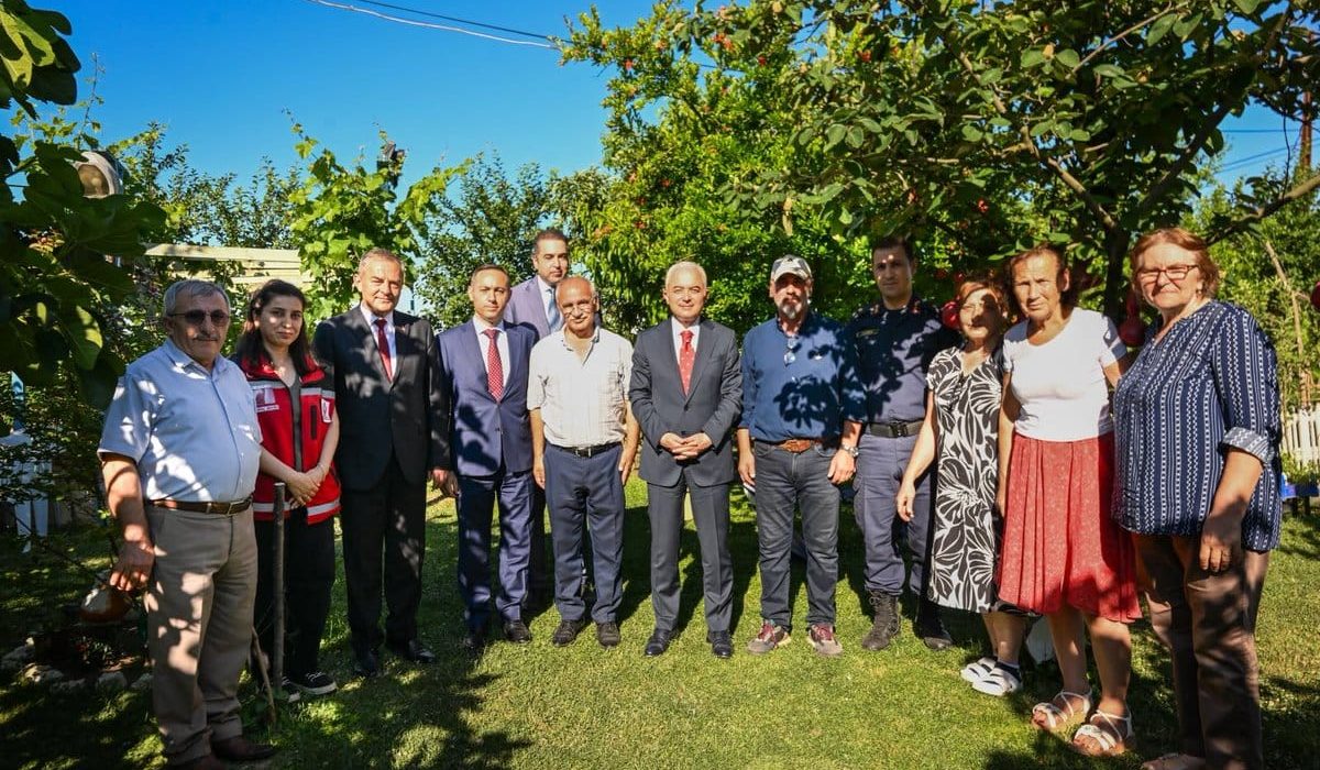 Vali Turan’dan Şehit Babasına Taziye Ziyareti