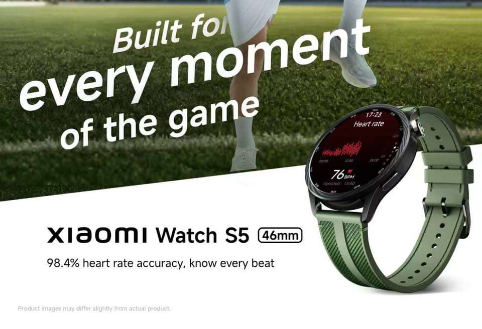 Xiaomi Watch S5: Nabzınızı ,4 Doğrulukla Takip Edin
