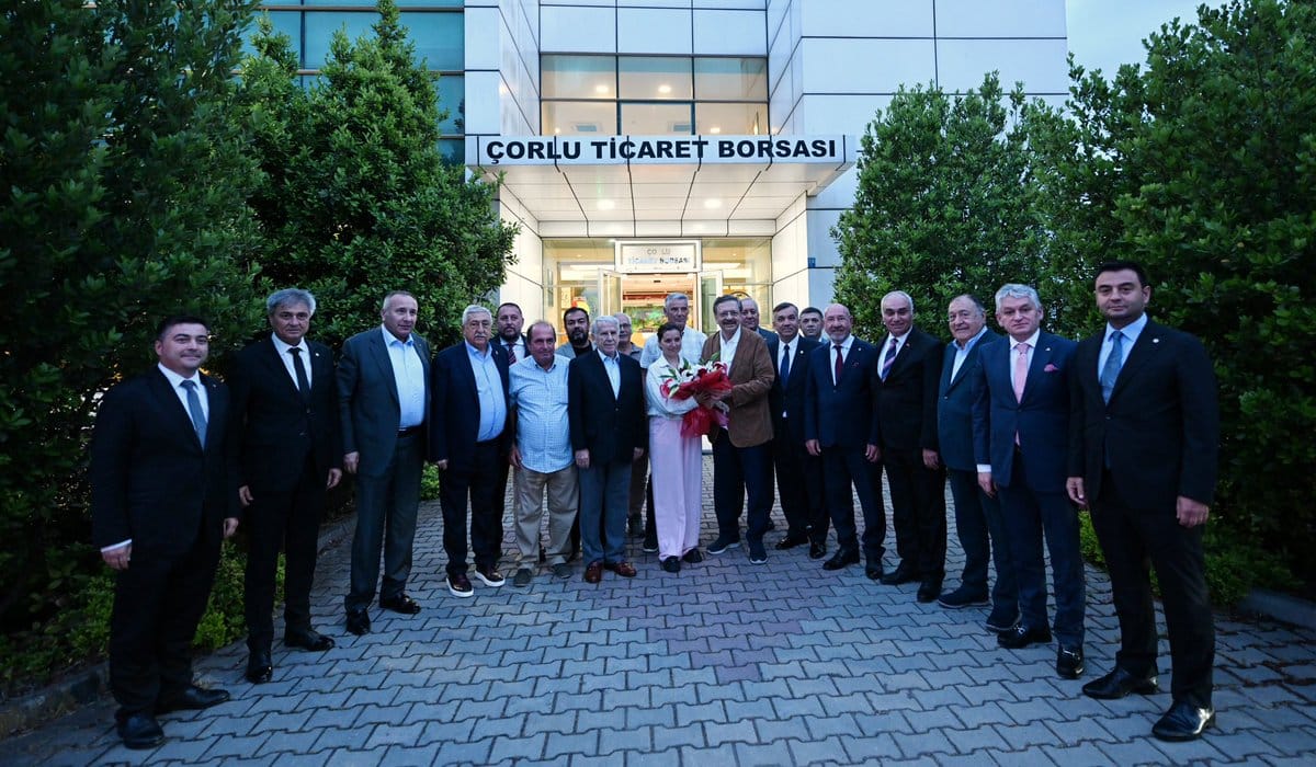 Mehmetali Yavuz Çorlu Ticaret Borsası Başkanı Oldu