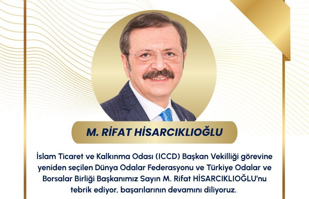 Rifat Hisarcıklıoğlu ICCD Başkan Vekilliğine Yeniden Seçildi
