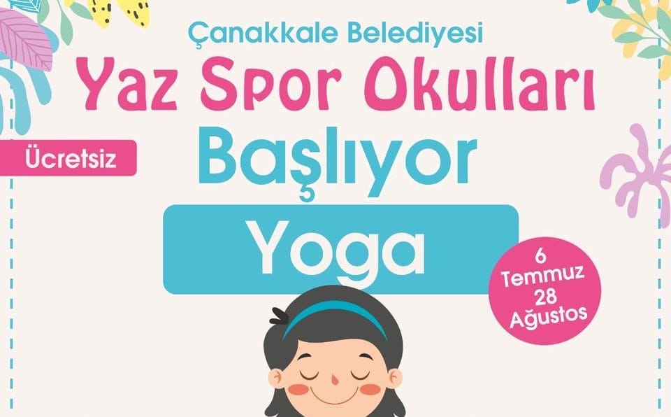 Çanakkale’de Çocuklara Ücretsiz Yoga Fırsatı