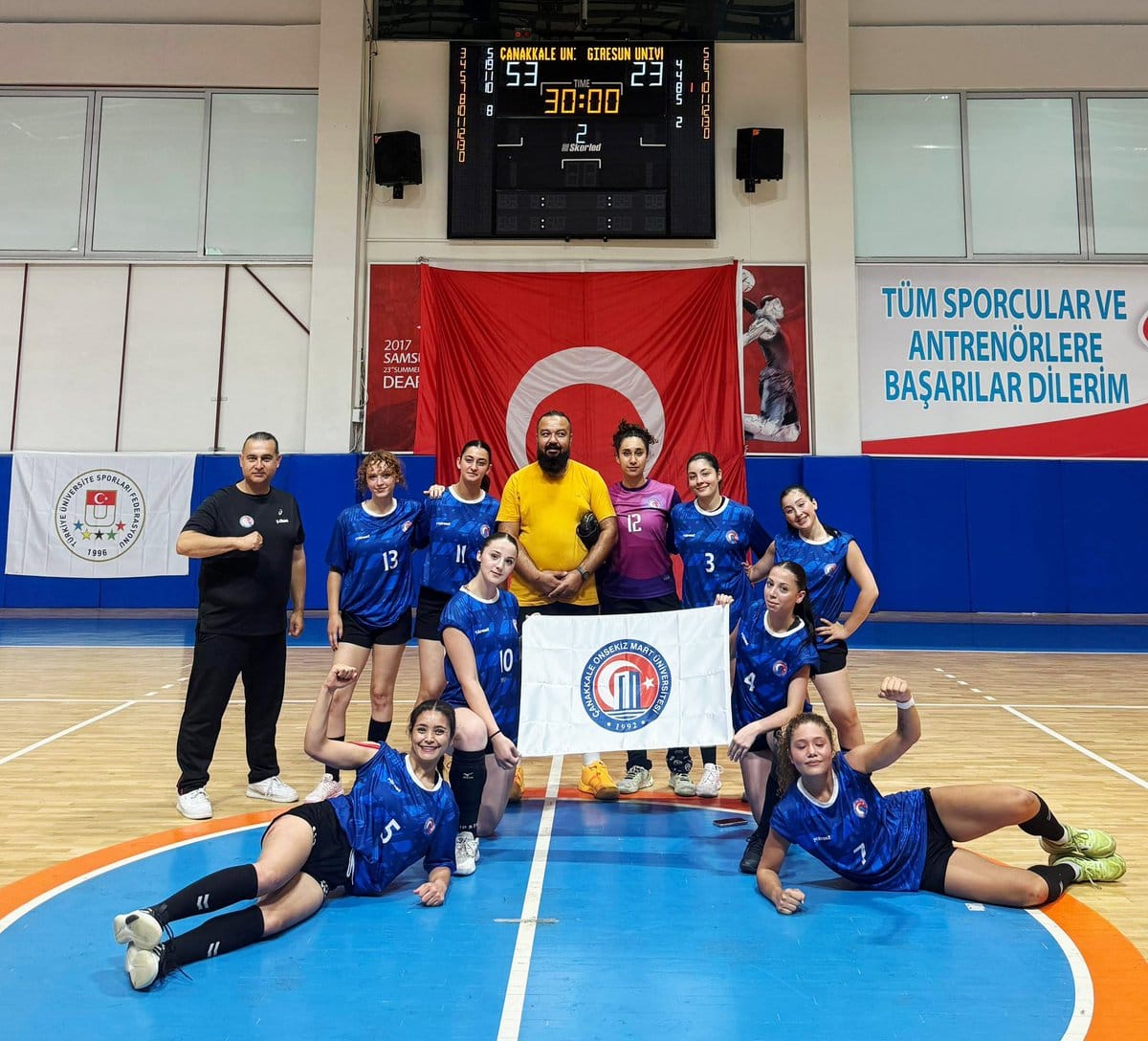 ÇOMÜ Kadın Hentbol Takımı’ndan Giresun’a Üstün Oyun
