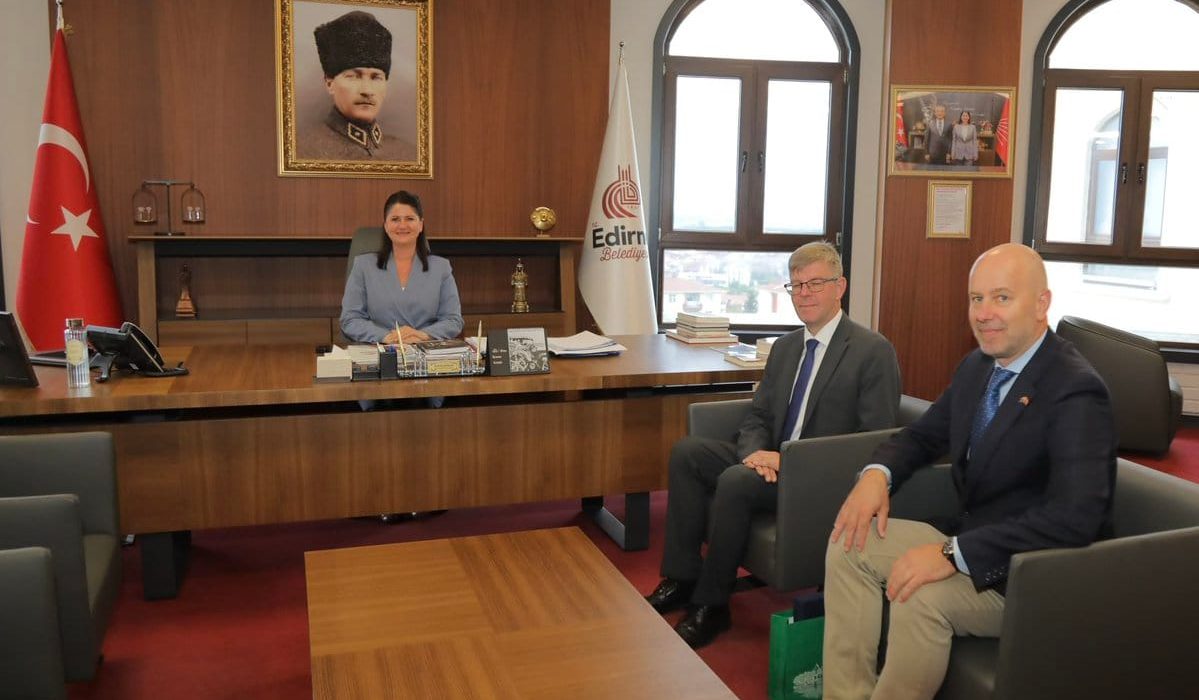 Litvanya Büyükelçisi’nden Belediyeye Ziyaret