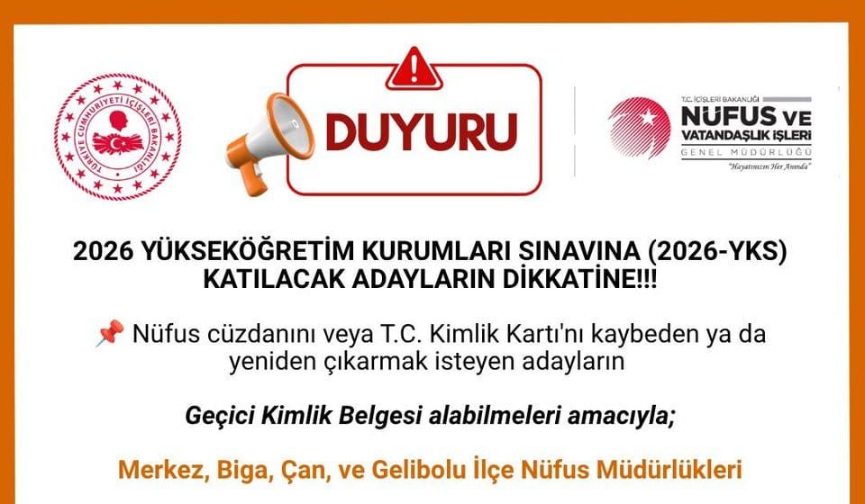 2026 YKS Adayları İçin Kritik Duyuru