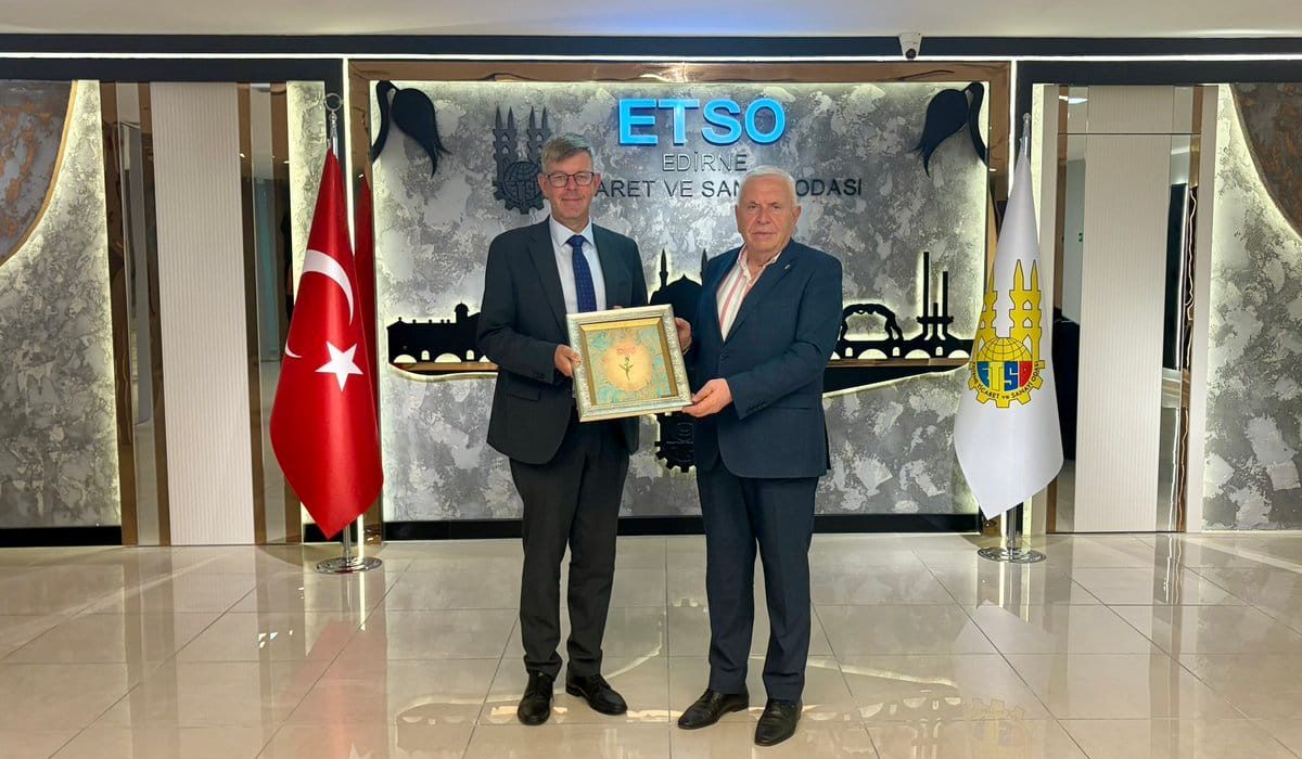 Litvanya Büyükelçisi Edirne TSO’da: Ticaret Köprüsü Kuruluyor