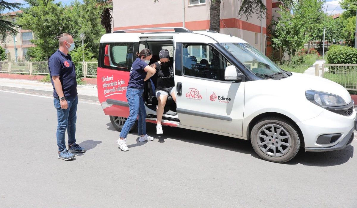 Edirne’den Kanser Hastalarına Ücretsiz Nakil Hizmeti