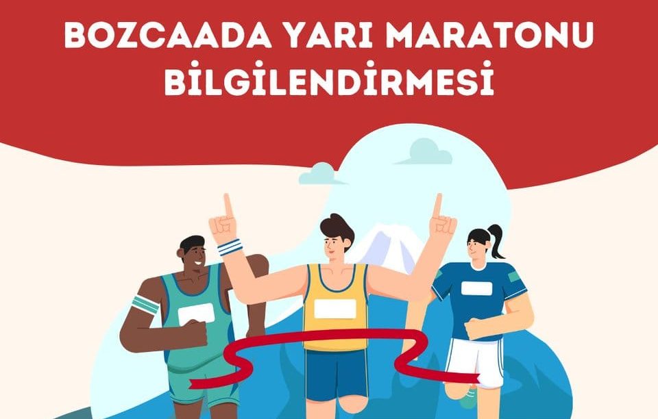 Bozcaada Yarı Maratonu’nda Trafiğe Kapatılacak Yollar