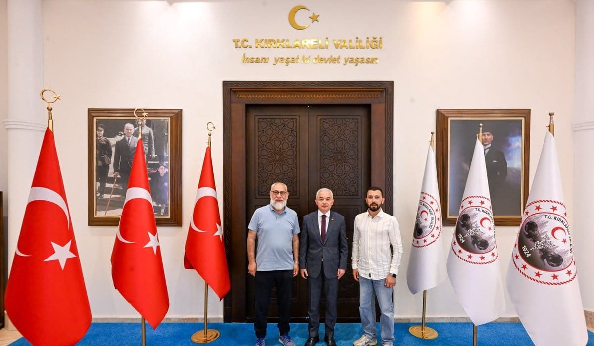 Vali Turan’dan İş İnsanı ve Muhabire Kabul