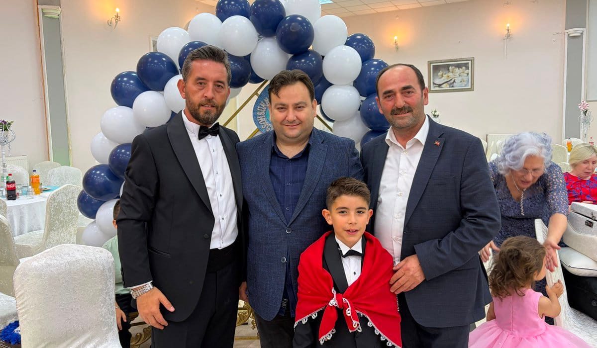Ali Demir’in sünnet düğününde buluştular