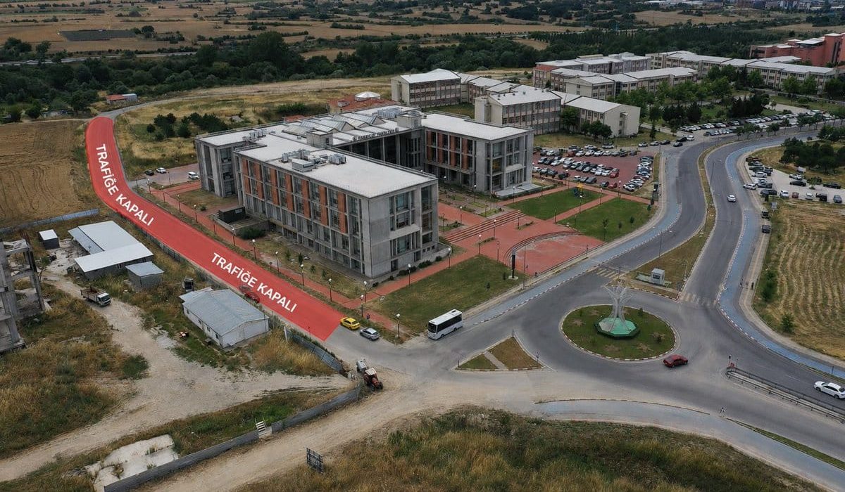 Trakya Üniversitesi’nde Yol Düzenleme: 3 Gün Trafiğe Kapanıyor