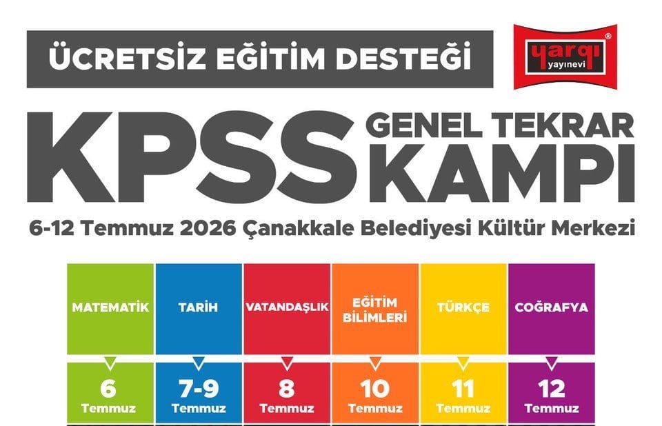 KPSS Genel Tekrar Kampı Başlıyor! Ücretsiz ve Sınırlı Kontenjan