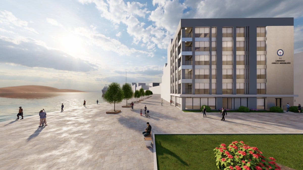Çanakkale’ye Yeni Polis Evi: İhale Tamam, Yer Teslimi Yapıldı