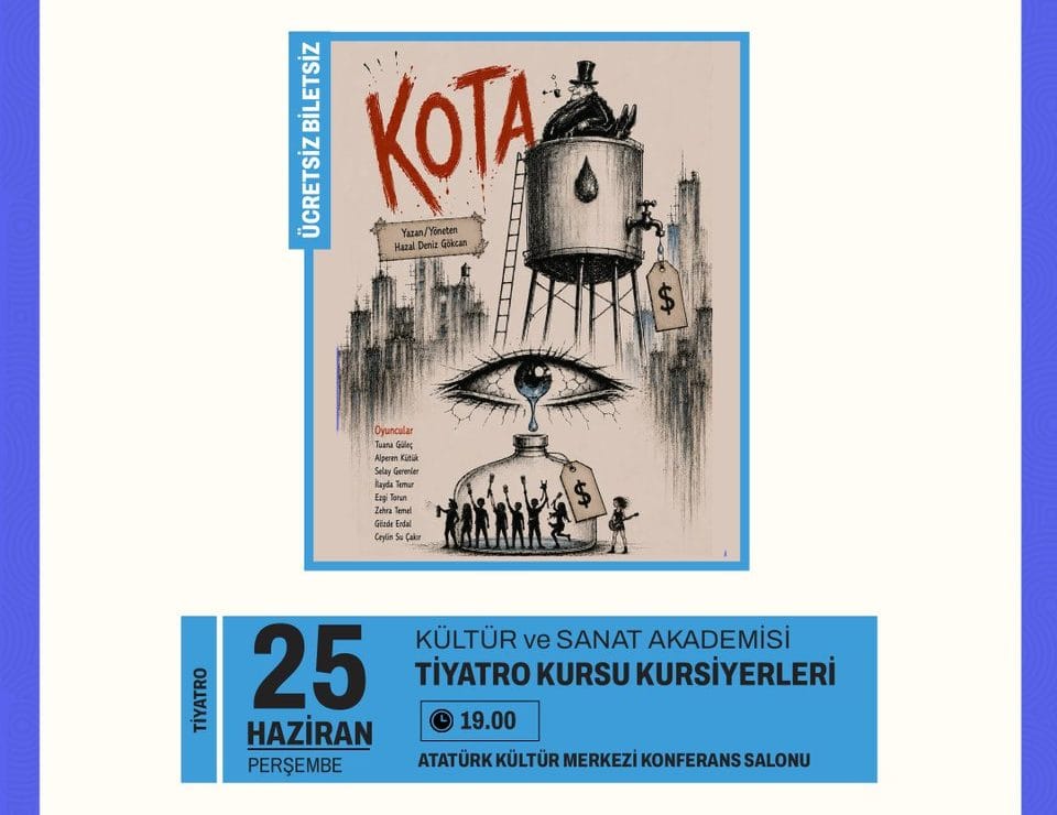 KOTA Oyunuyla Perde Diyorlar! Ücretsiz Tiyatro Keyfi