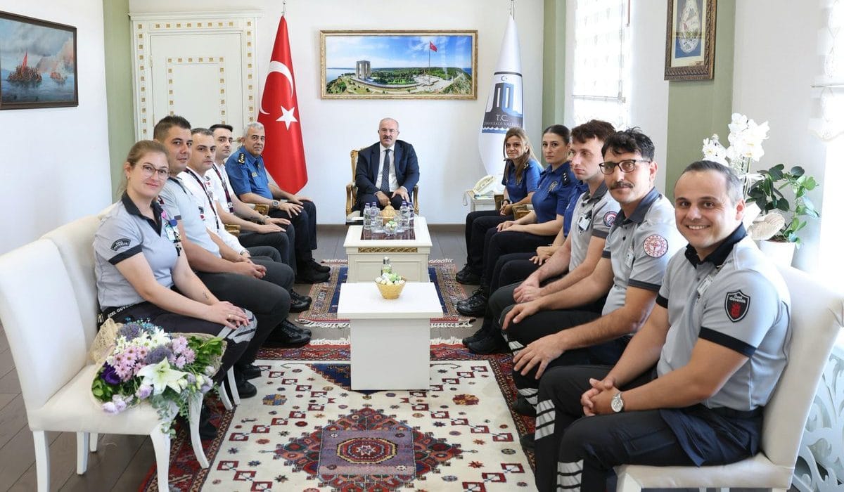 Vali Toraman’dan Özel Güvenlik Personeline Anlamlı Ziyaret