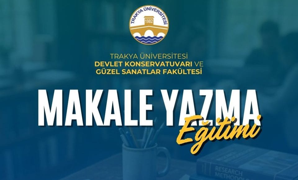 Makale Yazma Eğitimi’ne Davetlisiniz!