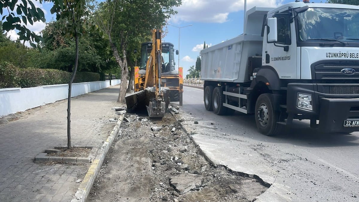 Uzunköprü’de Kapsamlı Şehir Düzenleme Çalışmaları