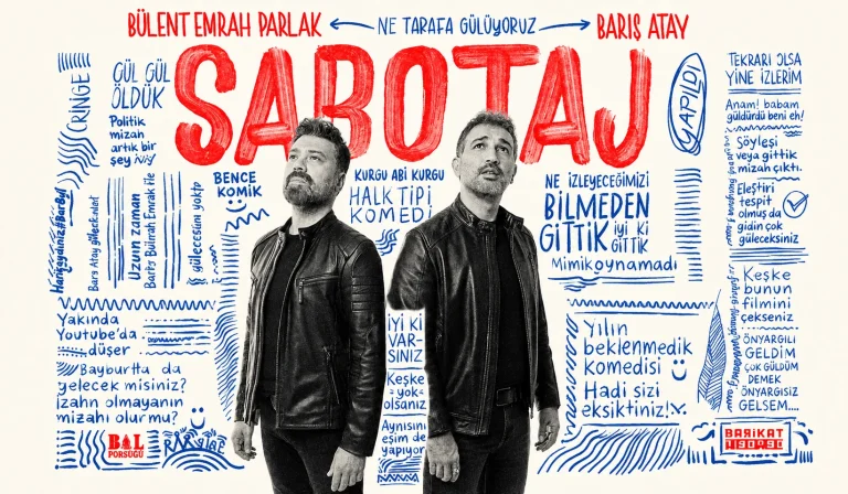 Sabotaj tiyatro oyunu Tekirdağ Çorlu'da sahne alıyor. Bülent Emrah Parlak ve Barış Atay'ın interaktif gösterisinin bilet fiyatları, kampanya detayları ve tüm bilgiler haberimizde.
