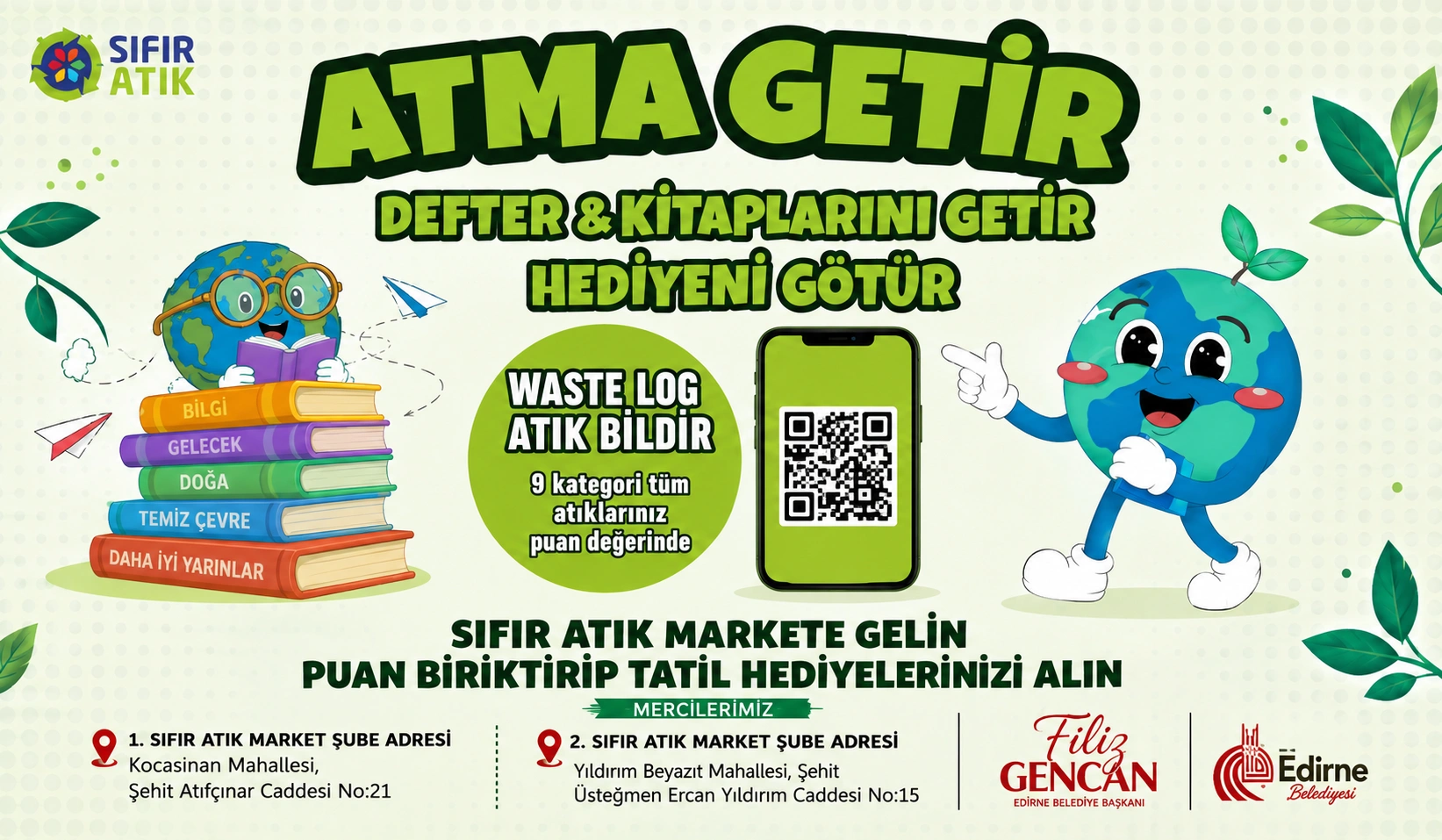 Atma Getir: Eski Defter ve Kitaplar Hediyeye Dönüşecek