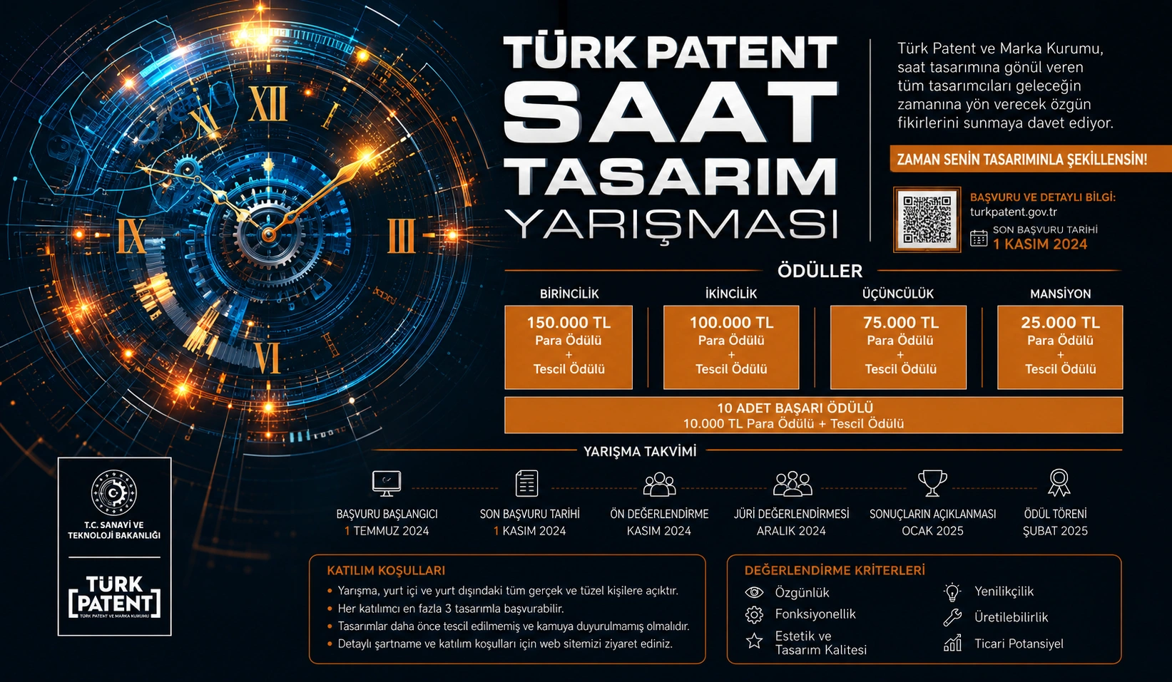 Saat Tasarım Yarışması’nda Son Başvuru 30 Haziran’da