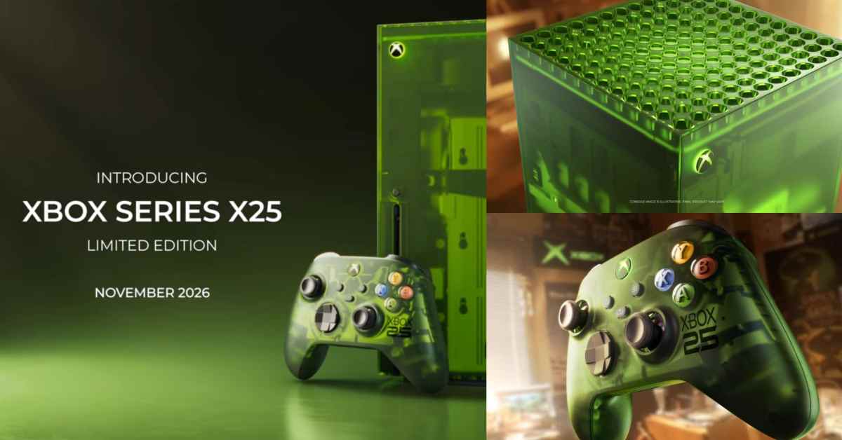 Xbox 25. Yıl Özel Konsolu ve Kumandası Tanıtıldı