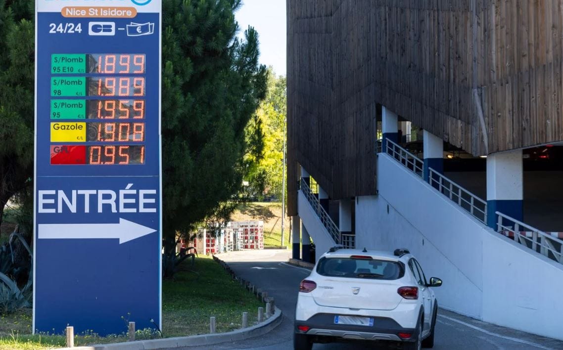 Fransa’da motorin 2 Euro’nun altına düştü