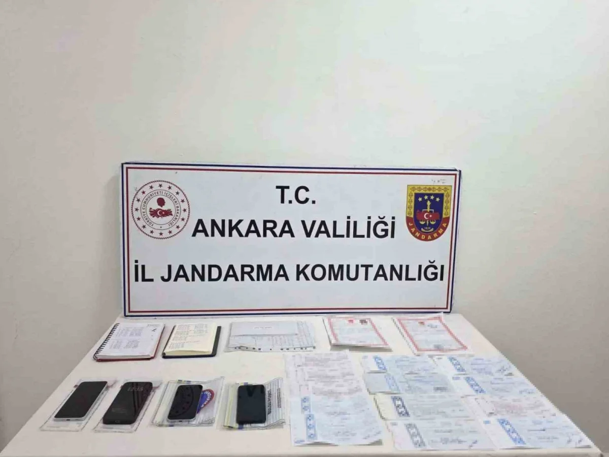 Ankara’da tefecilik operasyonu: 5 gözaltı