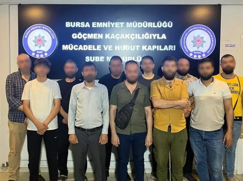 Bursa’da Göç Operasyonu: 29 Kişiye İşlem Yapıldı