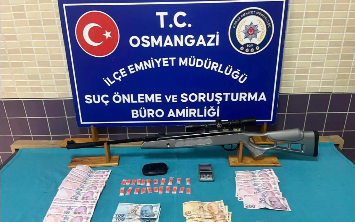 Bursa’da Uyuşturucu Operasyonu