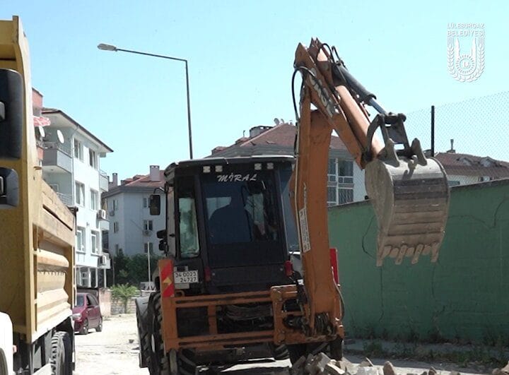 Lüleburgaz’da Altyapı Seferberliği: 4 Sokakta Yenileme