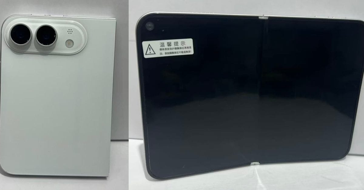 iPhone Fold’un ilk maket görüntüleri sızdı