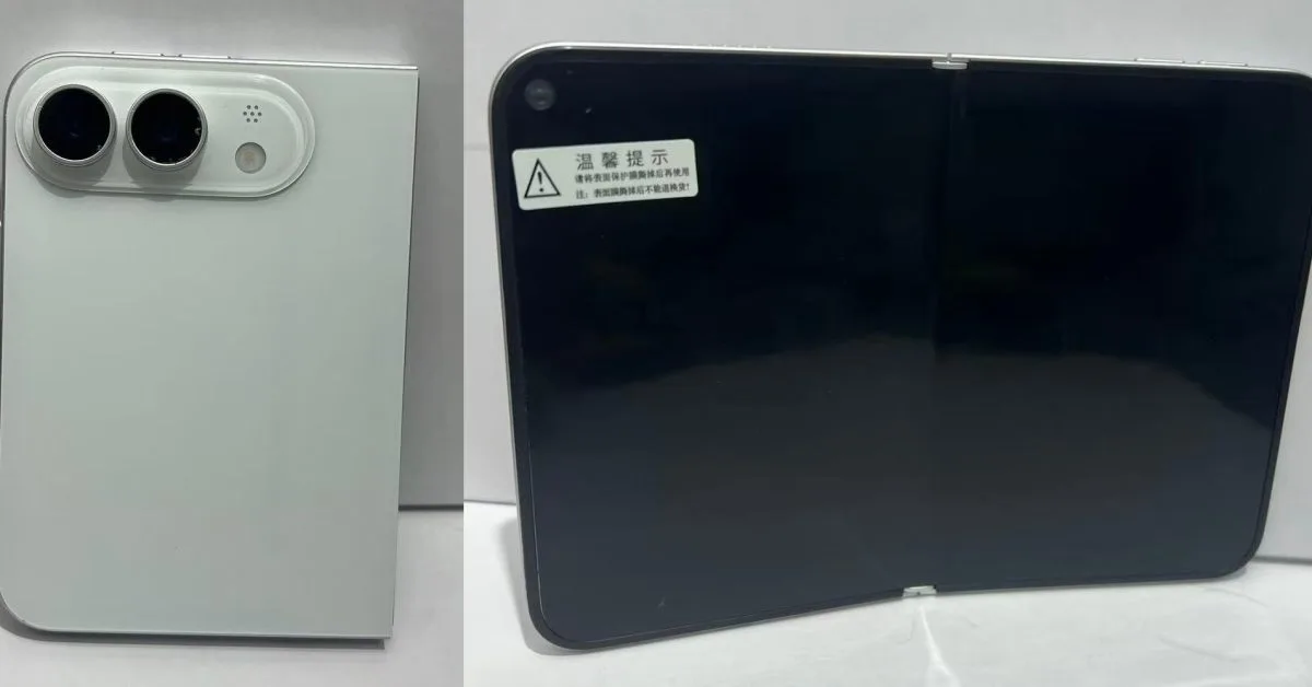 iPhone Fold’un ilk maket görüntüleri sızdı