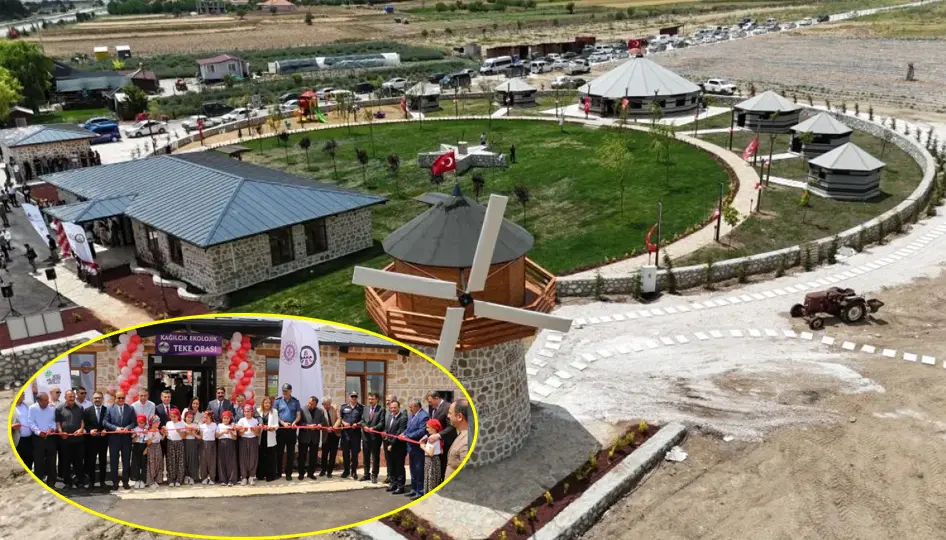 Kağılcık Ekolojik Teke Obası Törenle Açıldı