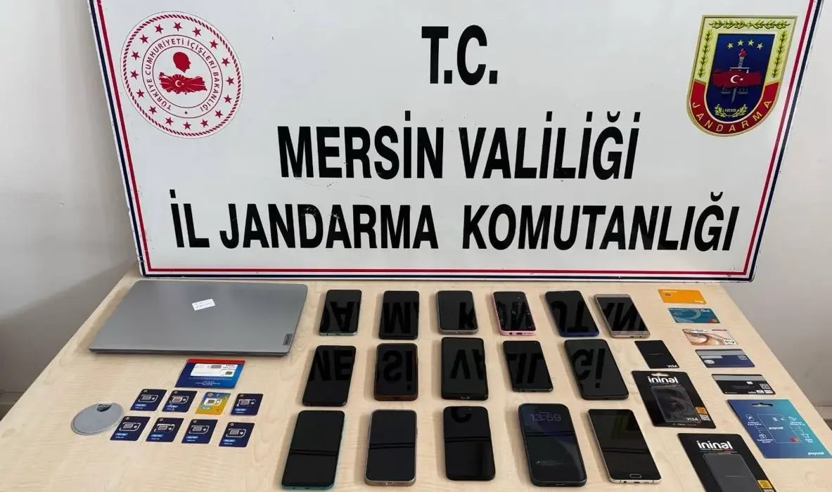 Mersin’de sosyal medya dolandırıcılığı operasyonu: 18 tutuklama