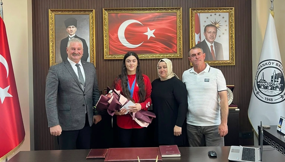 Avrupa Şampiyonu Tezcan’a Anlamlı Ziyaret