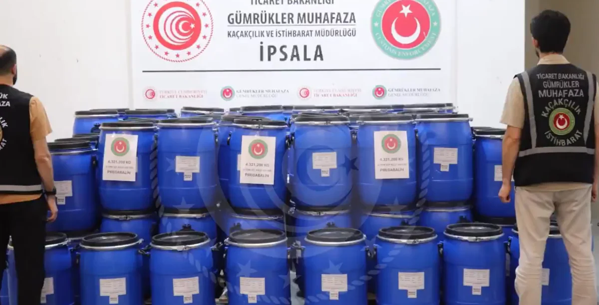 İpsala’da 4 Ton Uyuşturucu Ele Geçirildi: TIR’dan Çıkanlar Şoke Etti