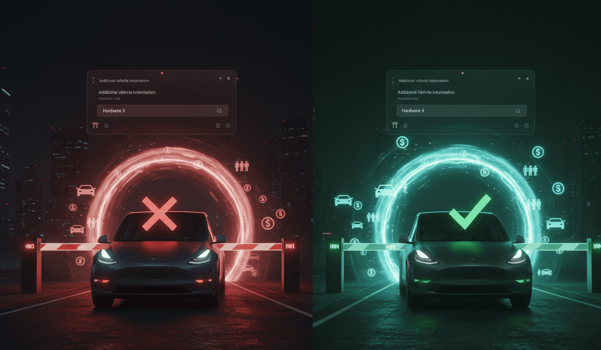 Tesla HW3’e Kötü Haber: Robotaxi’ye Giriş Yok!