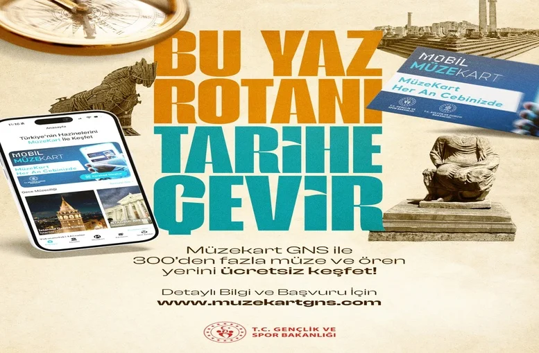 Gençlere Müjde: Müzekart GNS 2026’da da Ücretsiz