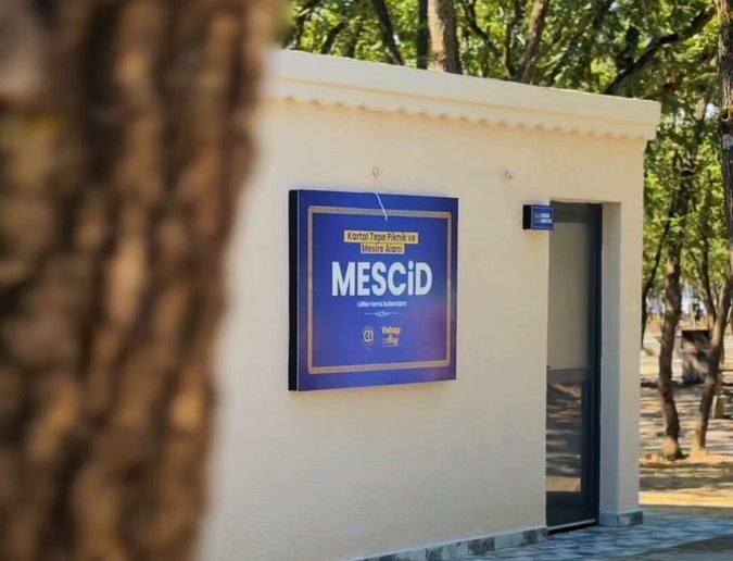 Kartaltepe’ye yeni mescit hizmete açıldı