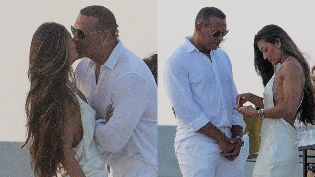 Alex Rodriguez, Beyaz Parti’de Gizemli Kadınla Öpüşürken Görüntülendi