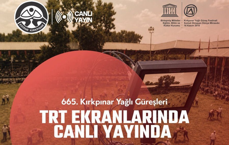 Kırkpınar Güreşleri TRT Spor’da Canlı Yayında