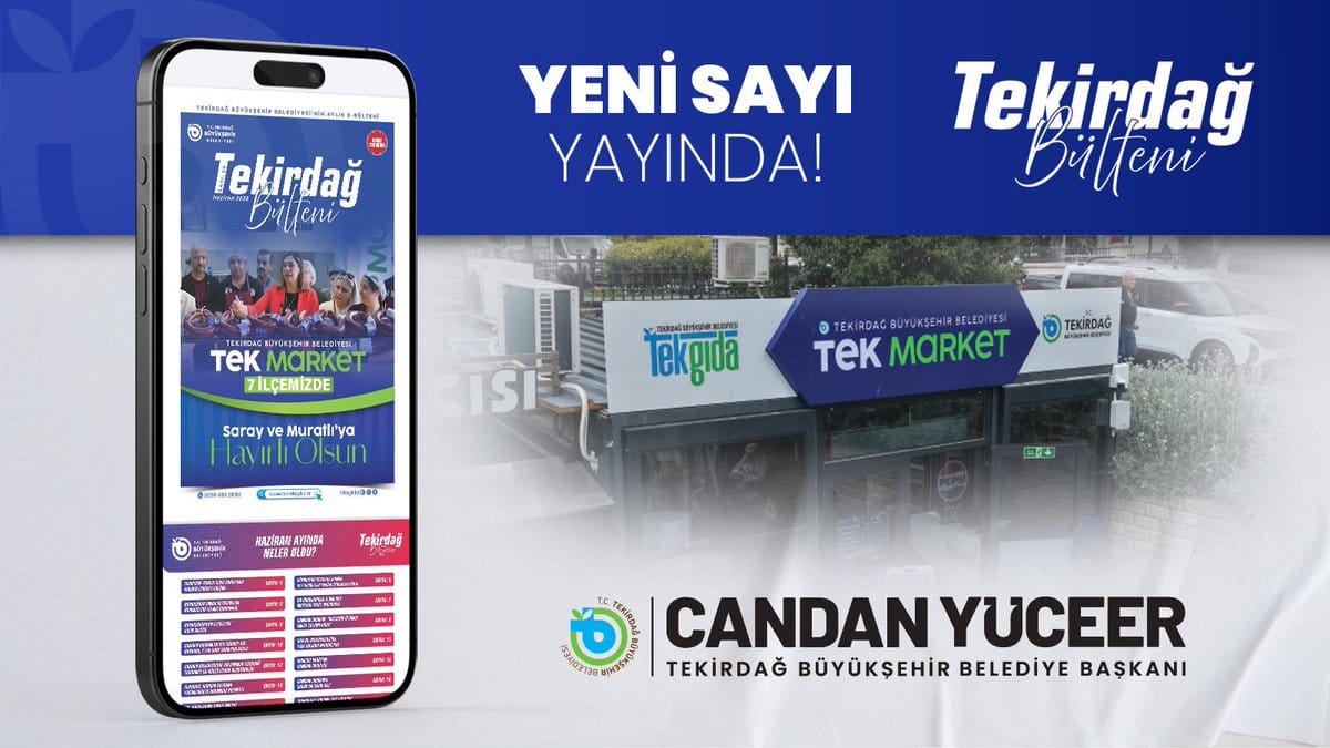 Tekirdağ Bülteni’nin 26. Sayısı Yayında!
