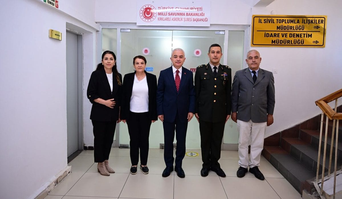 Vali Turan’dan Askerlik Şubesi’ne ziyaret