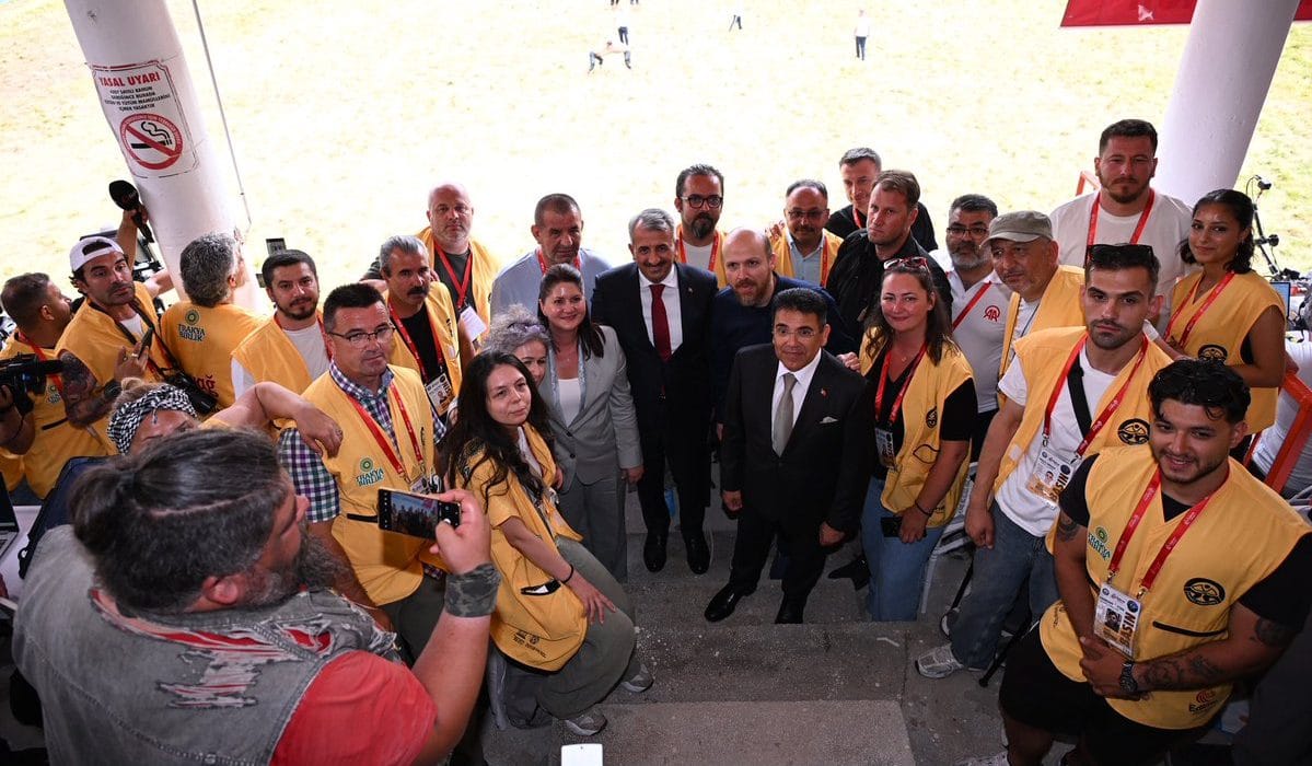 Erdoğan ve Sezer, Kırkpınar’da basın mensuplarını ziyaret etti