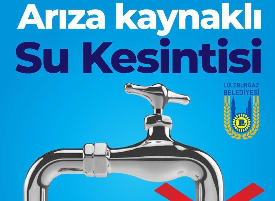 Lüleburgaz’da 8 Mahalleye Su Verilemiyor